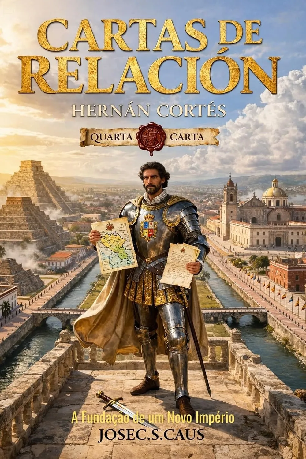 Capa do livro Cartas de Relación: Quarta Carta