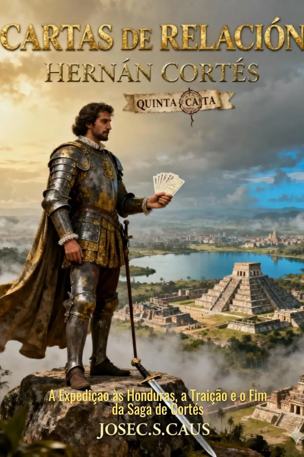 Capa do livro Cartas de Relación: Quinta Carta